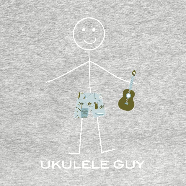 Funny Mens Ukulele Guy by whyitsme